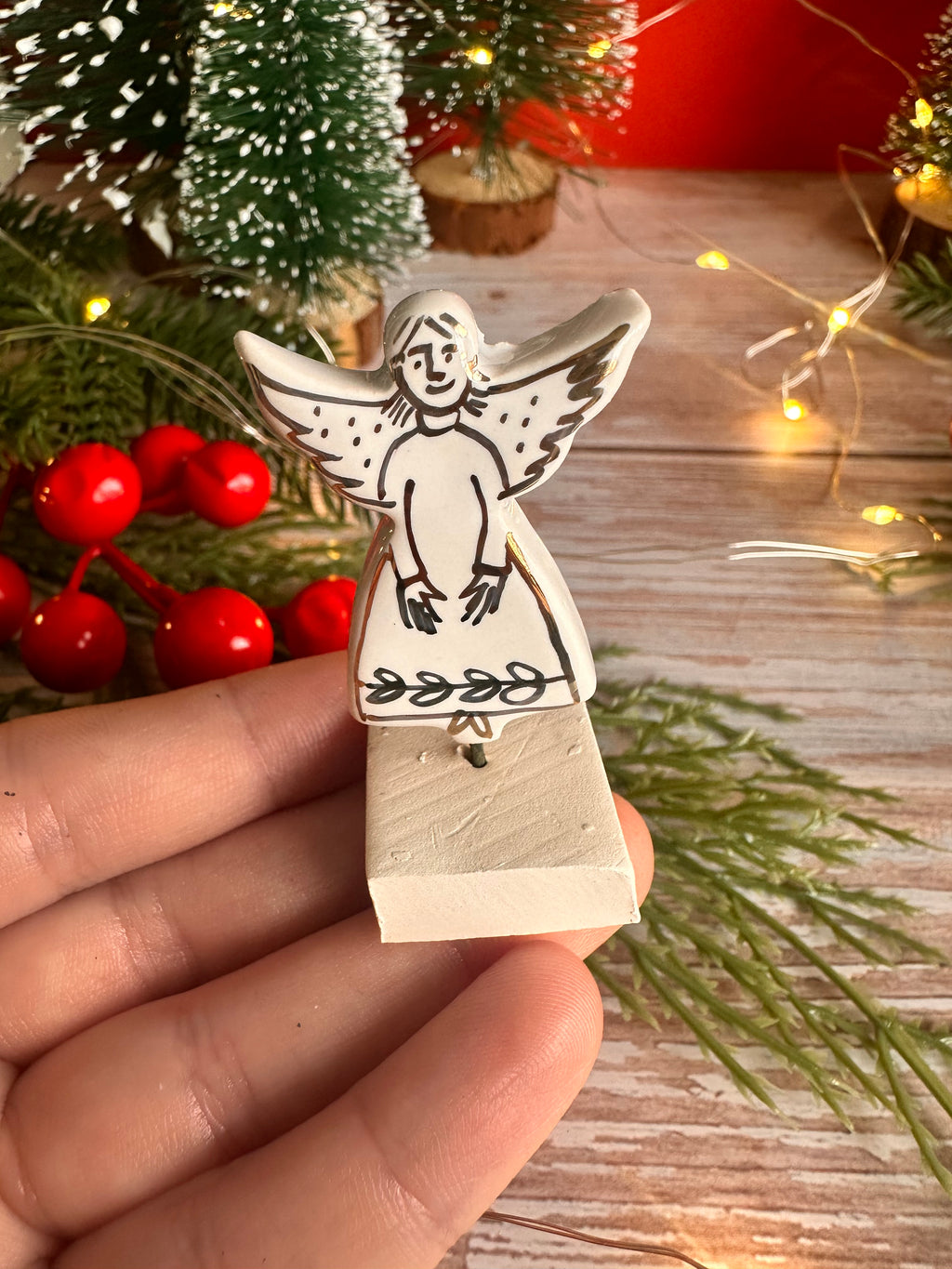 Tiny Angel Ornament