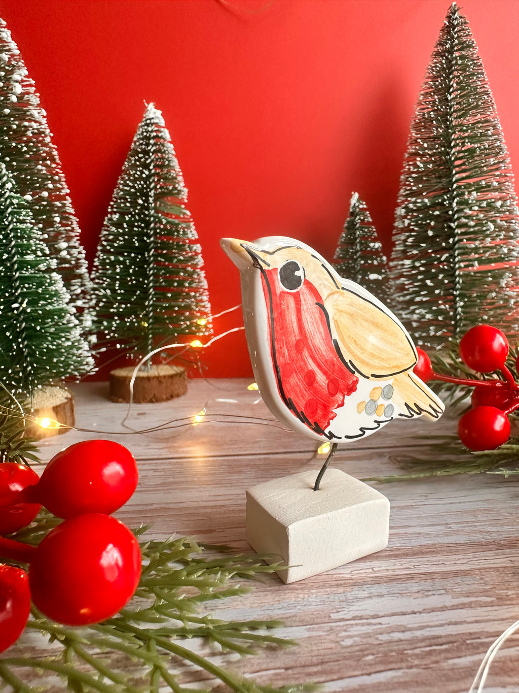 Tiny Robin Ornament