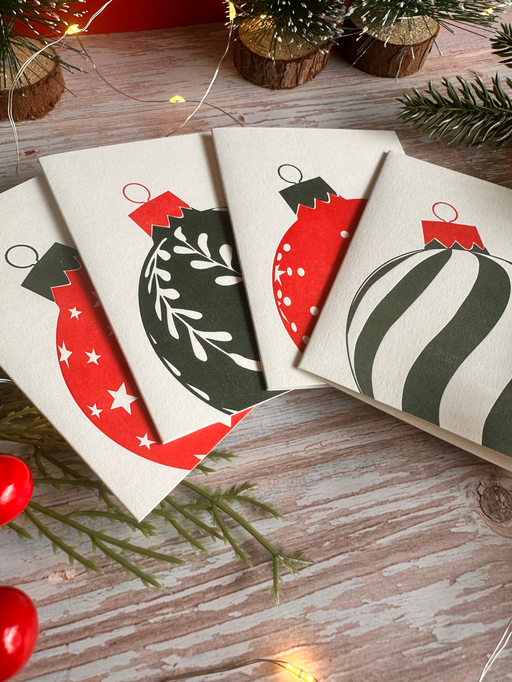Bauble Notecard Set