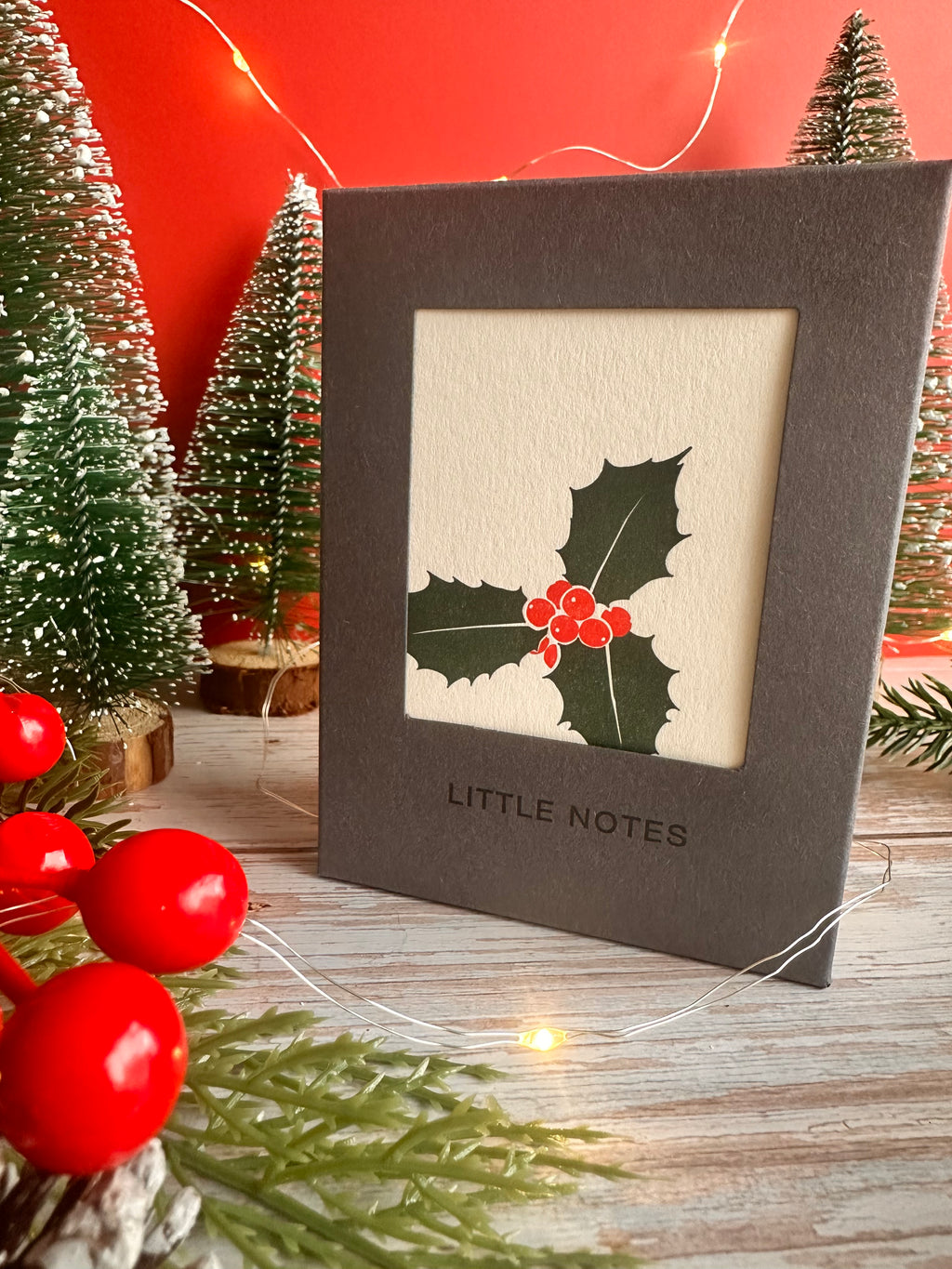 Holly and Ivy Notecard Set