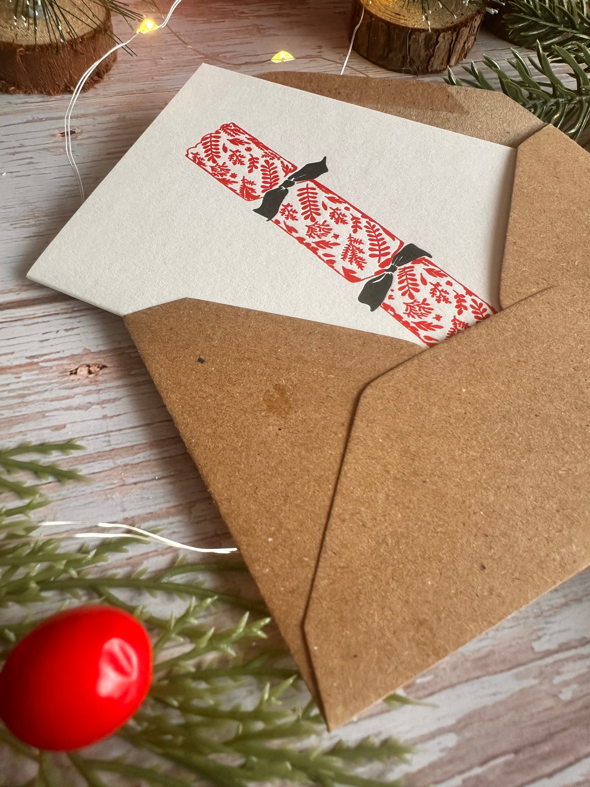 Crackers Notecard Set