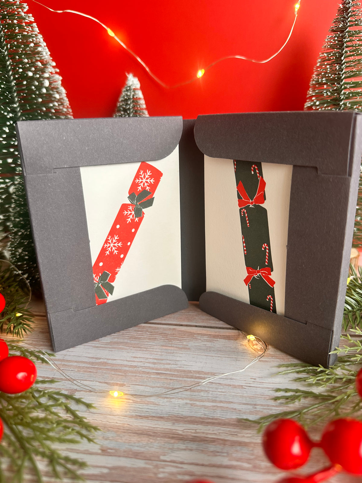 Crackers Notecard Set