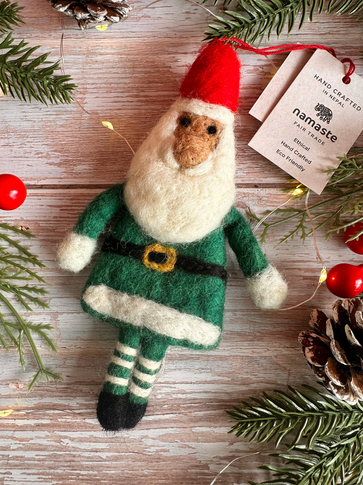 Felt Santa Christmas Decoration