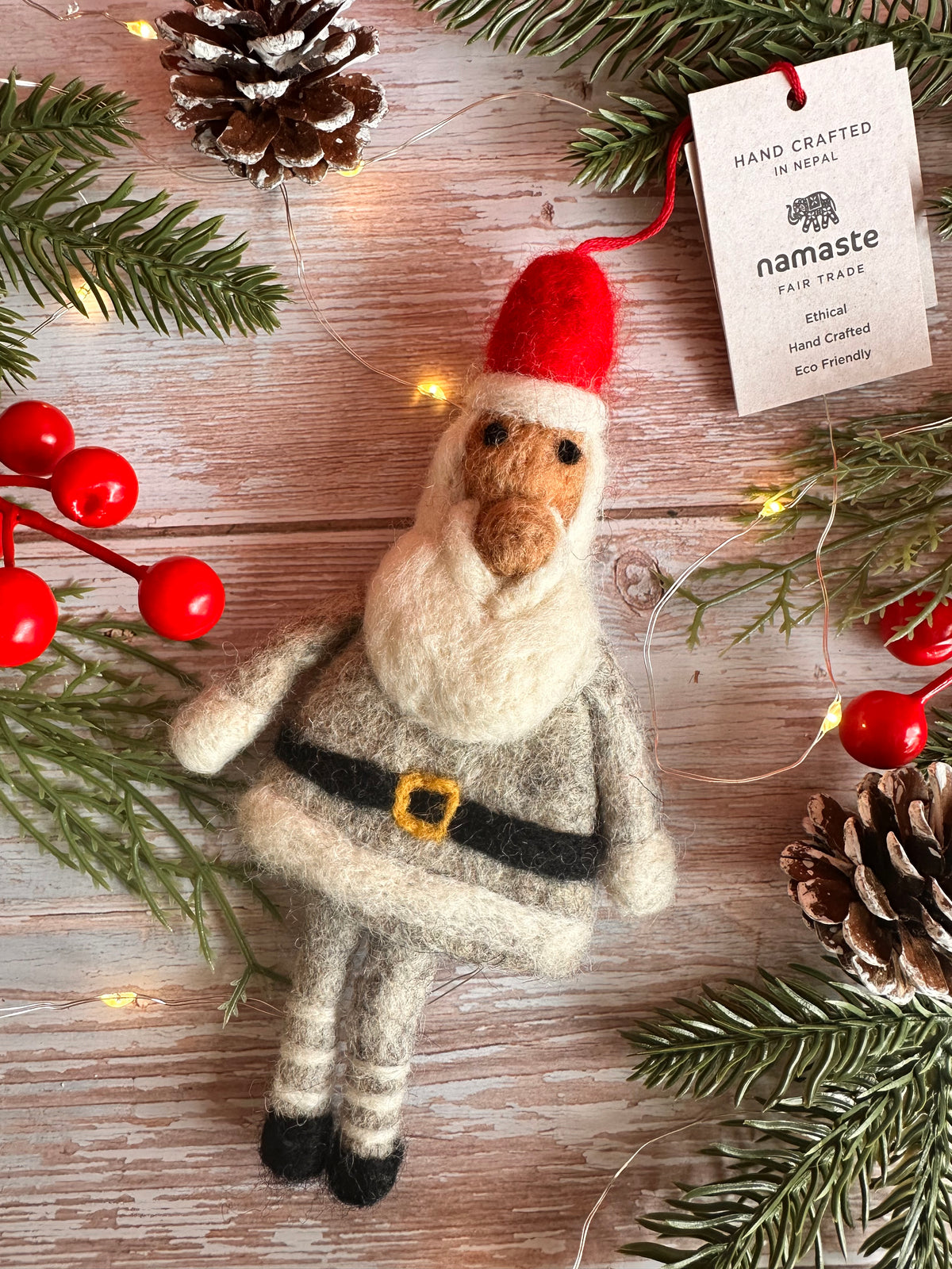 Felt Santa Christmas Decoration
