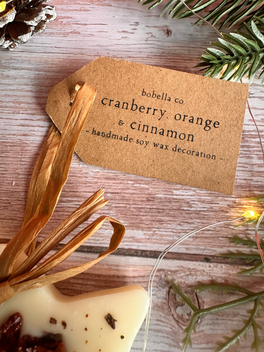 Scented Star Wax Melt Christmas Tree Decoration